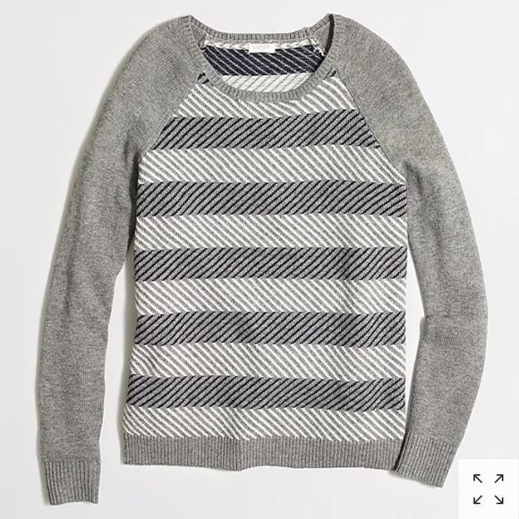 J. Crew Sweaters - J. Crew Intarsia Zig Zag Sweater
